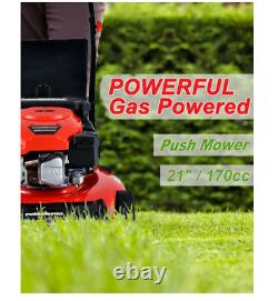 NEW 21 3-in-1 Gas Push Lawn Mower 170cc with Steel Deck DB2194PR