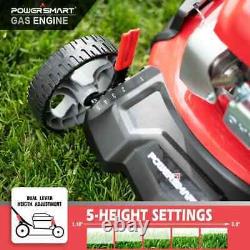 New Power Smart 21-inch 3-in-1 Gas Powered Push Lawn Mower, PSM2521PH