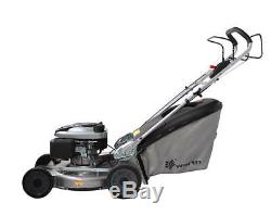 New Worth Garden 20 Self Propelled Gas Lawn Mower comes with a solid steel deck