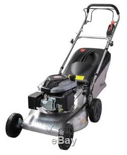 New Worth Garden 20 Self Propelled Gas Lawn Mower comes with a solid steel deck