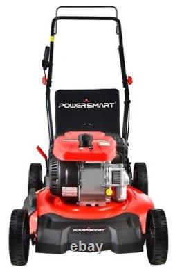 PowerSmart 209CC Engine 21 3-in-1 Gas Powered Push Lawn Mower DB2194PH with 8