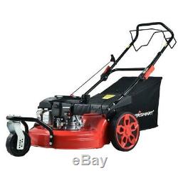 PowerSmart 20 in. 3-in-1 170 cc Gas Walk Behind Self Propelled Lawn Mower