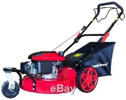 PowerSmart 20 in. 3-in-1 196cc Gas Self Propelled Walk Behind Lawn Mower New