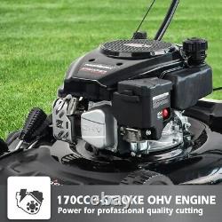 PowerSmart 21 Pro Unleash the Power of 170cc 2-in-1 Gas Lawn Mower