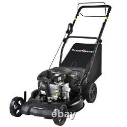 PowerSmart 21 Self Propelled Lawn Mower Gas Powered 209CC 4-Stroke Engine 3in1