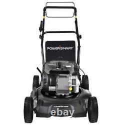 PowerSmart 21 Self Propelled Lawn Mower Gas Powered 209CC 4-Stroke Engine 3in1