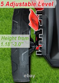 PowerSmart 21-in 3-in-1 Lawn Mower Easy Gas Push Start in Adjustable Height