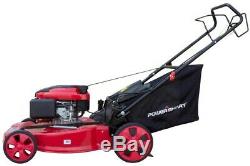 PowerSmart 22 in. 3-in-1 196cc Gas Self Propelled Walk Behind Lawn Mower New