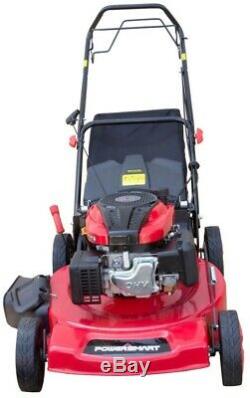 PowerSmart 22 in. 3-in-1 196cc Gas Self Propelled Walk Behind Lawn Mower New