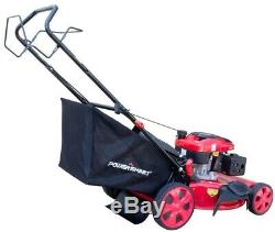 PowerSmart 22 in. 3-in-1 196cc Gas Self Propelled Walk Behind Lawn Mower New