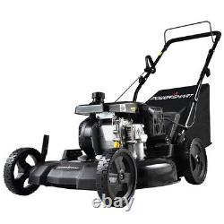 PowerSmart Push Lawn Mower Gas Powered 21 Inch 209CC 5 Adjustable(1.18-3) High