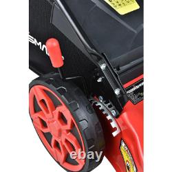 PowerSmart Self Propelled Lawn Mower 170cc Gas Walk Behind Bagger Outdoor Yard