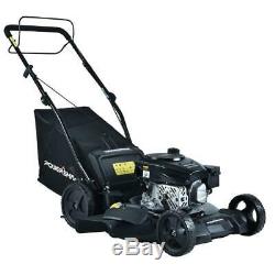 PowerSmart Self Propelled Lawn Mower 21 in. 170 cc Gas Bagger (3-in-1)