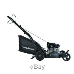 PowerSmart Self Propelled Lawn Mower 21 in. 170 cc Gas Bagger (3-in-1)