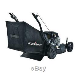 PowerSmart Self Propelled Lawn Mower 21 in. 170 cc Gas Bagger (3-in-1)