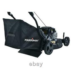 PowerSmart Self Propelled Lawn Mower 21 in. 170 cc Outdoor Gas Bagger 3-in-1 Cut