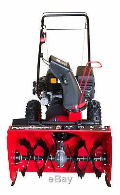 PowerSmart Two-Stage Electric Start Gas Snow Blower Self Propelled Rust Proof