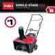Power Clear 721 E 21212 Cc Single-stage Self Propelled Electric Start Gas Snow