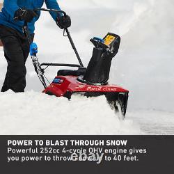 Power Clear 821 R-C 21 In. 252 Cc Commercial Single-Stage Self Propelled Gas Sno