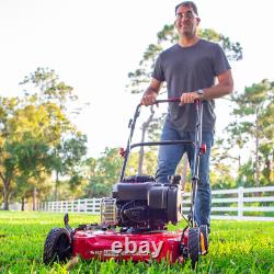 Powerful 125CC Gas Push Mower With Briggs And Stratton Engine Easily Adjust 20