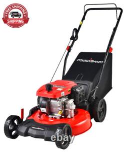 Powersmart 209CC Engine 21 3-In-1 Gas Powered Push Lawn Mower DB2194PH with 8