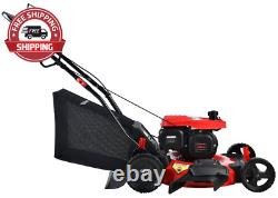 Powersmart 209CC Engine 21 3-In-1 Gas Powered Push Lawn Mower DB2194PH with 8