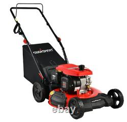Powersmart 209CC Engine 21 3-In-1 Gas Powered Push Lawn Mower DB2194PH with 8