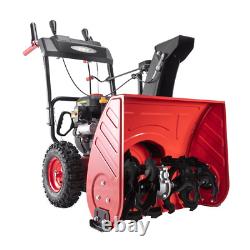 Powersmart 26 In. Two-Stage Electric Start 212CC Self Propelled Gas Snow Blower