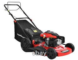 Powersmart DB9422SR 22 3-In-1 Gas Self Propelled Lawn Mower