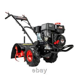 Pulsar 212cc 20 Inch Gas Powered Forward and Reverse Controls Rear Tine Tiller