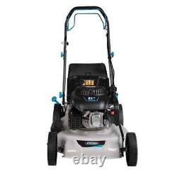 Pulsar Walk Behind Push Mower 21 200-CC Gas Recoil Start With Height Adjustment