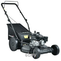 Push Lawn Mower Gas Outdoor Power Equipment Compact Lightweight 3-in-1 144cc