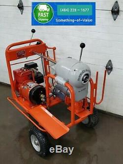 RIDGID K-2000 Gas Motor Engine Self-Propelled Drain Cleaning Sewer Snake K-1500