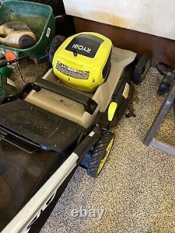 RYOBI 40V 21 SELF-PROPELLED MULTI-BLADE MOWER Model RY401015