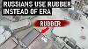 Russians Are Using Rubber Instead Of Era On Their Tanks