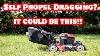 Self Propelled Dragging Or Hard To Push On Your Lawn Mower It Could Be This