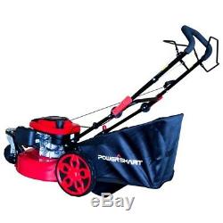 Self Propelled Gas Lawn Mower Push Walk Behind 20 in. 196 cc Easy Pull Start New