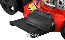 Self Propelled Lawn Mower Gas Powered 21 Bag Discharge Mulch Height Adjustable