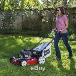 Self Propelled Lawn Mower Gas Walk Behind 22 in. Honda High Wheel Variable Speed