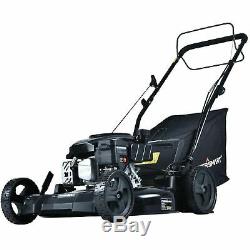 Self Propelled Lawn Mower Gas Walk Behind Grass Cutting Machine With Bagger New