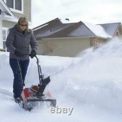 Single-Stage Snow Blower 18 Gas Self-Propelled Compact Design and Foldable