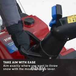 Single-Stage Snow Blower 18 Gas Self-Propelled Compact Design and Foldable