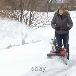 Single-Stage Snow Blower 18 Gas Self-Propelled Compact Design and Foldable