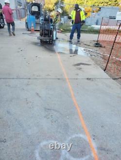 Target Pro 35 III self-propelled walk behind Concrete Saw