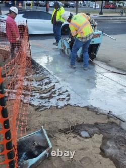 Target Pro 35 III self-propelled walk behind Concrete Saw