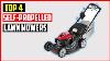 Top 4 Best Self Propelled Lawn Mowers In 2025 4 Best Self Propelled Lawn Mowers In 2025