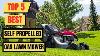 Top 5 Best Self Propelled Gas Lawn Mowers 2023 Self Propelled Gas Mower