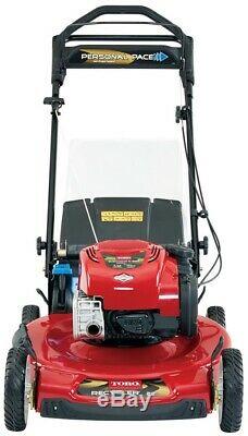 Toro 22in Pace Recycler Variable Speed Gas Walk Behind Self Propelled Lawn Mower