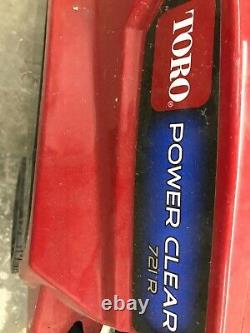 Toro 721 SINGLE STAGE SELF PROPELLED power clear 21 gas Snow Blower