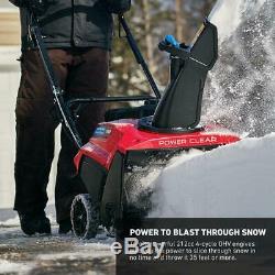 Toro Electric Start Gas Snow Blower Power Clear Single-Stage Self Propelled